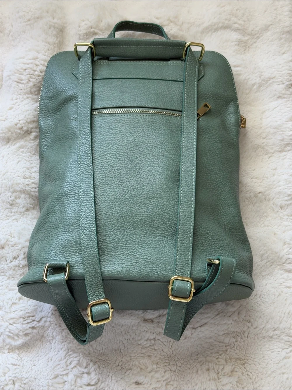 Borse in Pelle pepple green